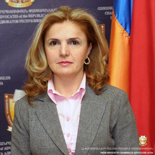 LIDA AVANESYAN EXPRESS HER THANKS TO ADVOCATE ARMENUHI ARAKELIAN