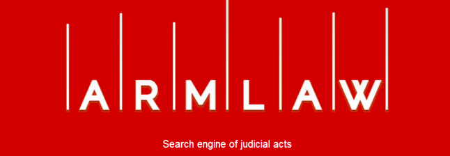 ARMLAW.AM INFORMATION SYSTEM INTRODUCE ITS SPECIAL OFFER FOR THE CHAMBER OF ADVOCATES AND LAW OFFICES 