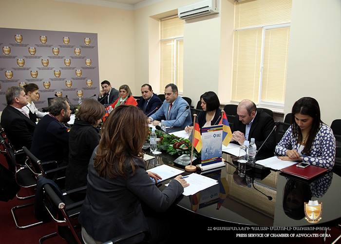 THE REPRESENTATIVES OF BAR ASSOCIATION OF FEDERAL REPUBLIC OF GERMANY HOSTED THE CHAMBER OF ADVOCATES OF RA THE REPRESENTATIVES OF BAR ASSOCIATION OF FEDERAL REPUBLIC OF GERMANY HOSTED THE CHAMBER OF ADVOCATES OF RA