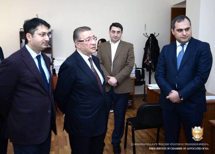 THE REPRESENTATIVES OF UNION OF BANKS OF ARMENIA VISITED THE CHAMBER OFADVOCATES OF RA THE REPRESENTATIVES OF UNION OF BANKS OF ARMENIA VISITED THE CHAMBER OFADVOCATES OF RA