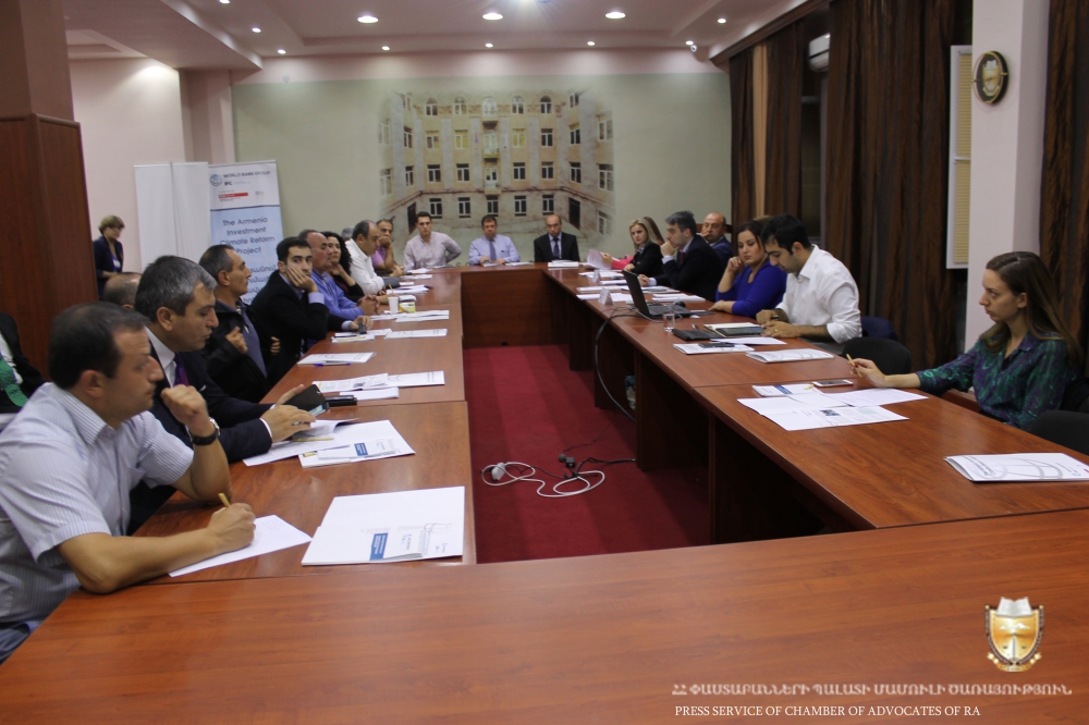 THE DISCUSSION OF THE NEW EDITION OF THE LAW PROJECT OF THE REPUBLIC OF ARMENIA 