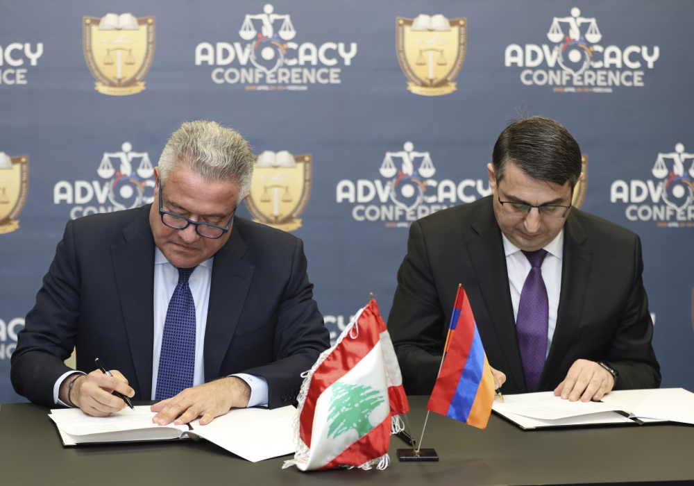 ՀՀ ՓԱՍՏԱԲԱՆՆԵՐԻ ՊԱԼԱՏԻ ԵՎ ԲԵՅՐՈՒԹԻ ՓԱՍՏԱԲԱՆՆԵՐԻ ՄԻՈՒԹՅԱՆ ՄԻՋԵՎ ԿՆՔՎԵԼ Է ՀԱՄԱԳՈՐԾԱԿՑՈՒԹՅԱՆ ՀՈՒՇԱԳԻՐ ՀՀ ՓԱՍՏԱԲԱՆՆԵՐԻ ՊԱԼԱՏԻ ԵՎ ԲԵՅՐՈՒԹԻ ՓԱՍՏԱԲԱՆՆԵՐԻ ՄԻՈՒԹՅԱՆ ՄԻՋԵՎ ԿՆՔՎԵԼ Է ՀԱՄԱԳՈՐԾԱԿՑՈՒԹՅԱՆ ՀՈՒՇԱԳԻՐ