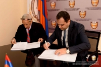 A MEMORANDUM  WAS SIGNED BETWEEN  RAYMON YEZEGELYAN AND THE CHAMBER OF ADVOCATES OF RA